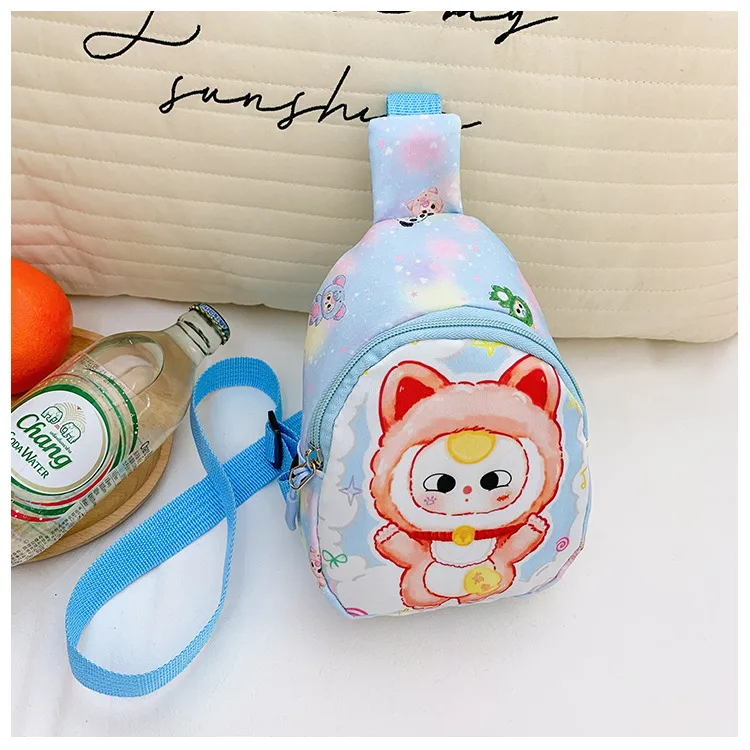 Children's Bag Fashion Cute Cartoon Chest Bag Mini Kindergarten Girls Lightweight Baby Crossbody Bag Backpack New display picture 26