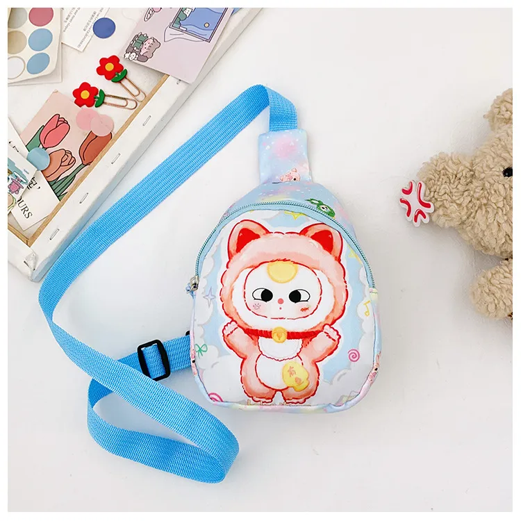 Children's Bag Fashion Cute Cartoon Chest Bag Mini Kindergarten Girls Lightweight Baby Crossbody Bag Backpack New display picture 27