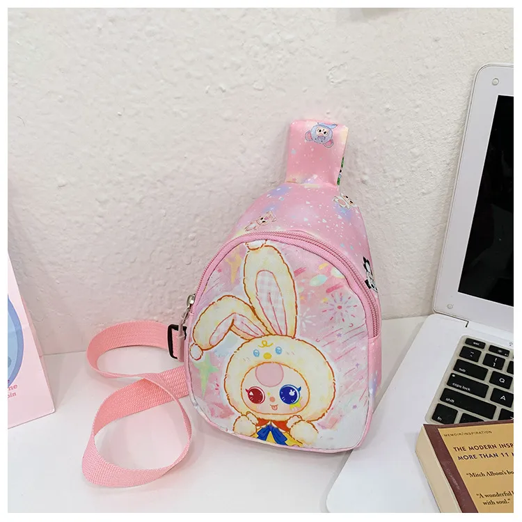Children's Bag Fashion Cute Cartoon Chest Bag Mini Kindergarten Girls Lightweight Baby Crossbody Bag Backpack New display picture 28