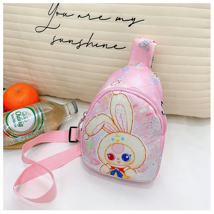 Children's Bag Fashion Cute Cartoon Chest Bag Mini Kindergarten Girls Lightweight Baby Crossbody Bag Backpack New display picture 29