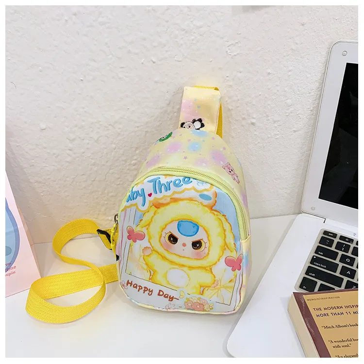 Children's Bag Fashion Cute Cartoon Chest Bag Mini Kindergarten Girls Lightweight Baby Crossbody Bag Backpack New display picture 31