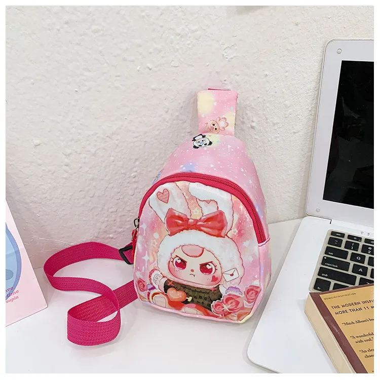 Children's Bag Fashion Cute Cartoon Chest Bag Mini Kindergarten Girls Lightweight Baby Crossbody Bag Backpack New display picture 34