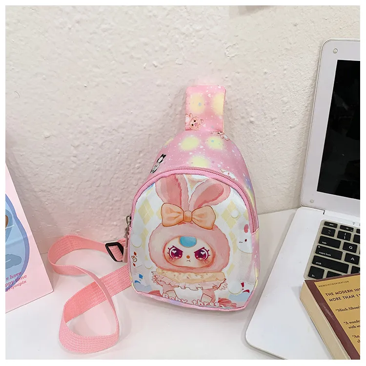 Children's Bag Fashion Cute Cartoon Chest Bag Mini Kindergarten Girls Lightweight Baby Crossbody Bag Backpack New display picture 37