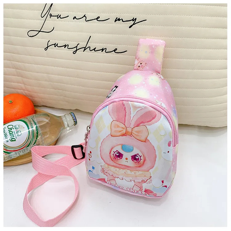 Children's Bag Fashion Cute Cartoon Chest Bag Mini Kindergarten Girls Lightweight Baby Crossbody Bag Backpack New display picture 38