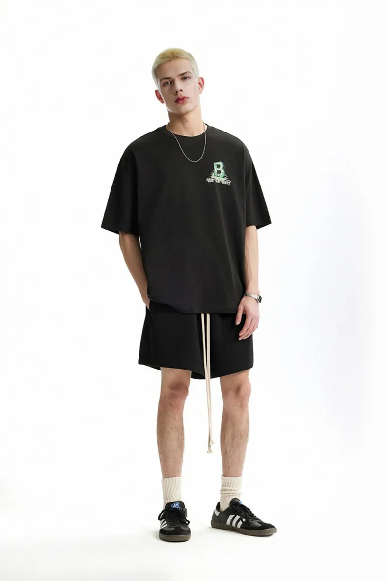 Jie Zhan Men's Wear | FOG Sports Shorts  Spring/Summer New Fashion Brand American Street Casual Shorts Men display picture 14