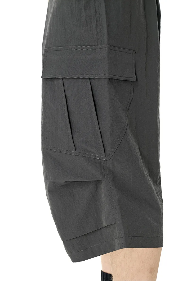 Jiezhan Men's Wear | Workwear Pocket Capri Pants  Spring And Summer New Fashion Brand New American Casual Pants Men display picture 16