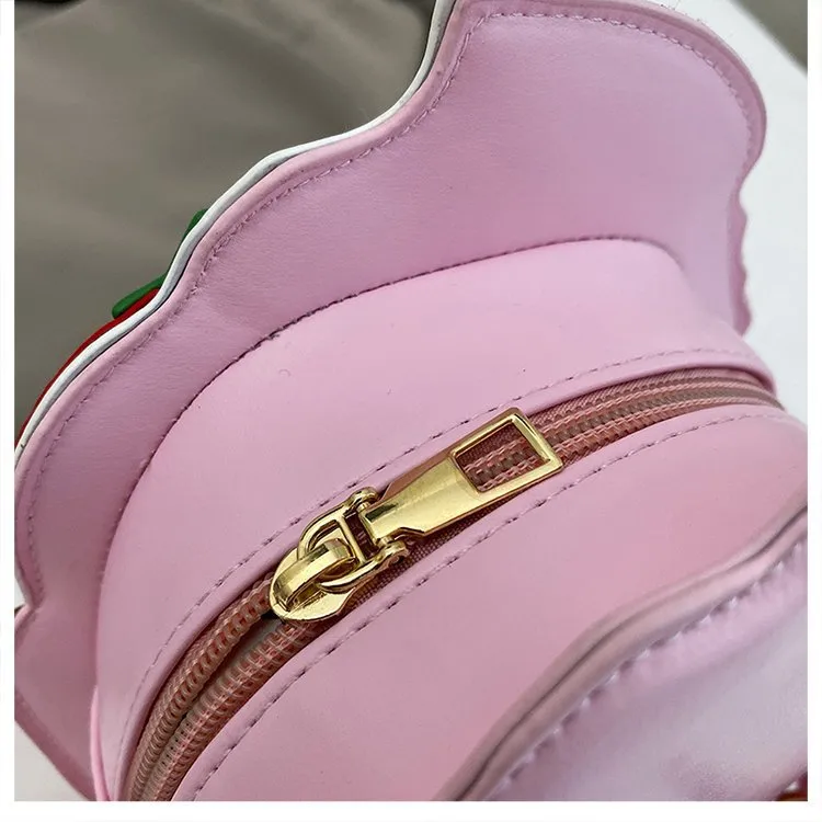 New Foreign Trade Bag Women's Distinctive Creative Strawberry Cake Chain Crossbody Bag Cute Bow Women's Bag display picture 5