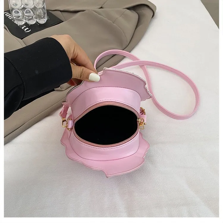 New Foreign Trade Bag Women's Distinctive Creative Strawberry Cake Chain Crossbody Bag Cute Bow Women's Bag display picture 6