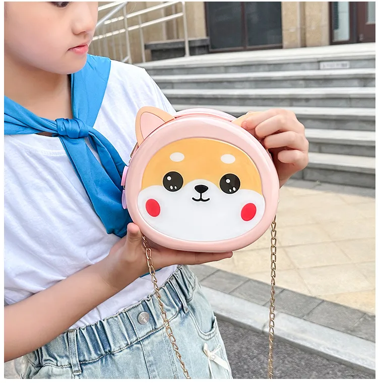 New Children's Hard Shell Cartoon Coin Purse Boy's And Boy's Lucky Rabbit Crossbody Bag Cartoon Cute Shoulder Bag display picture 9