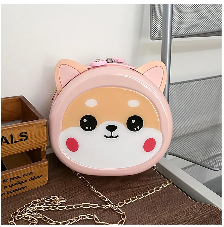 New Children's Hard Shell Cartoon Coin Purse Boy's And Boy's Lucky Rabbit Crossbody Bag Cartoon Cute Shoulder Bag display picture 11