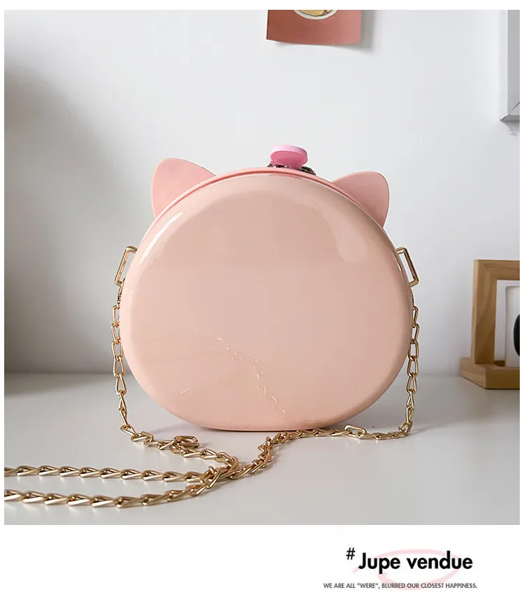 New Children's Hard Shell Cartoon Coin Purse Boy's And Boy's Lucky Rabbit Crossbody Bag Cartoon Cute Shoulder Bag display picture 16