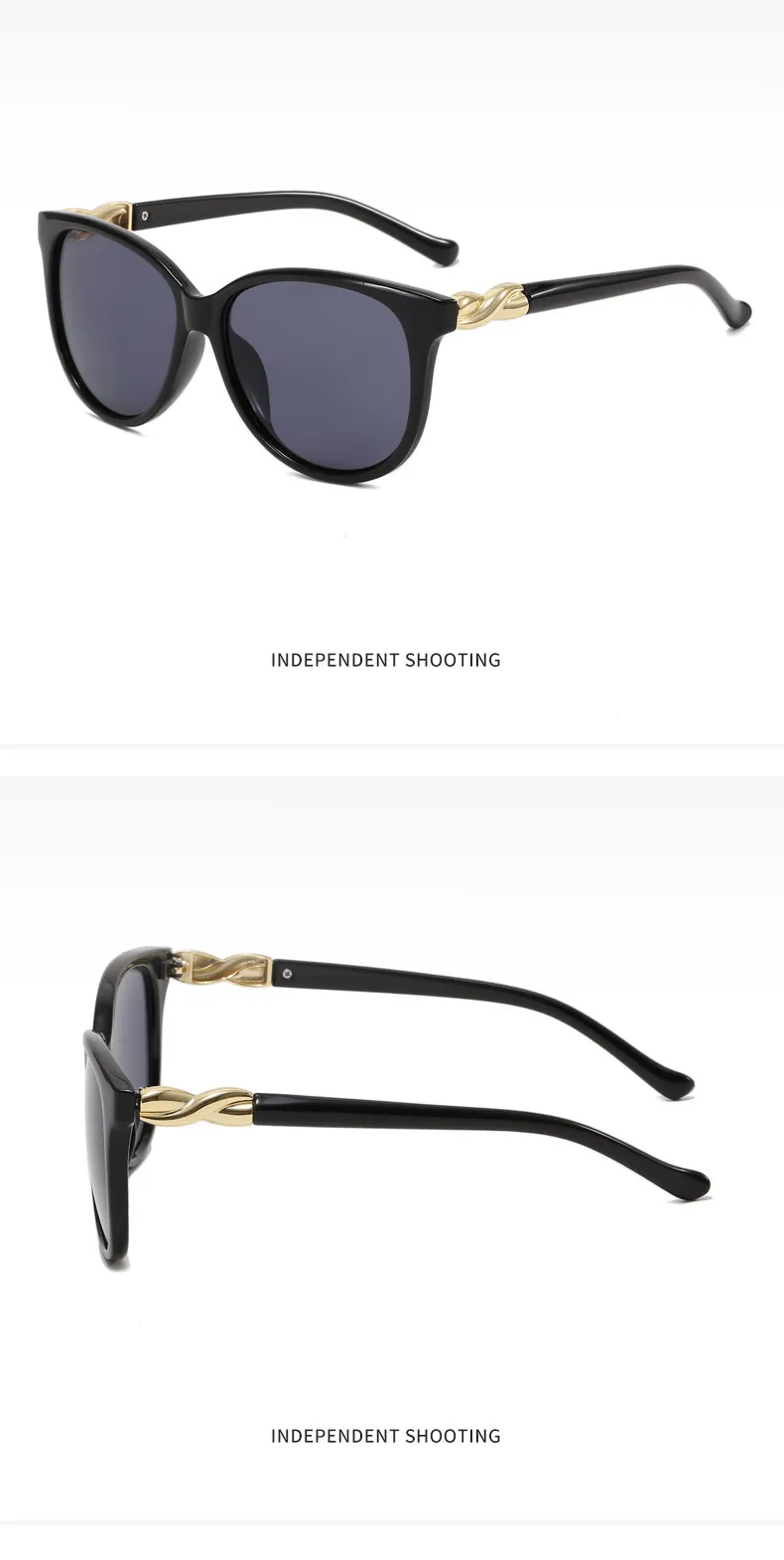 Casual Retro Streetwear Solid Color PC UV400 Protection Oval Frame Full Frame Glasses display picture 7