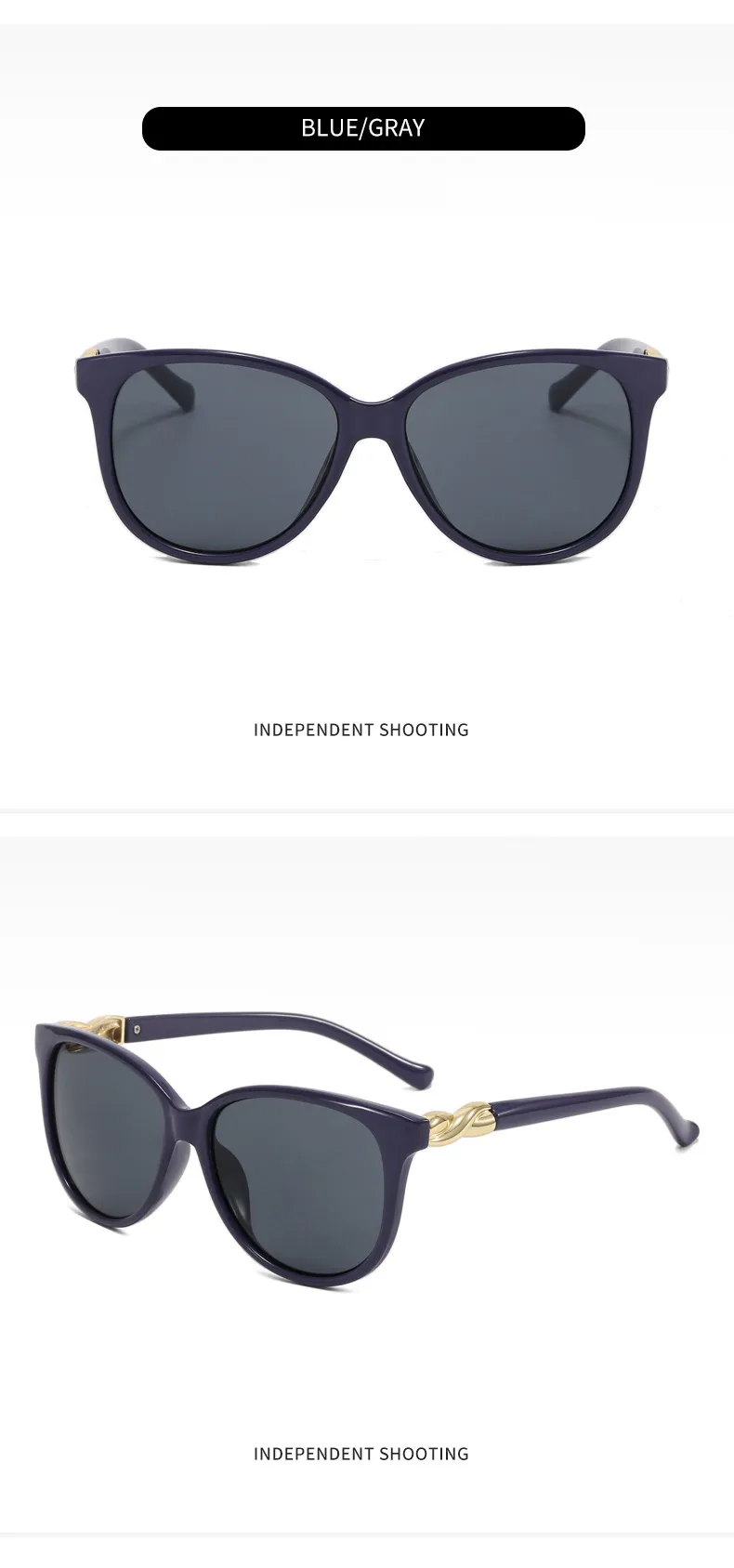 Casual Retro Streetwear Solid Color PC UV400 Protection Oval Frame Full Frame Glasses display picture 12