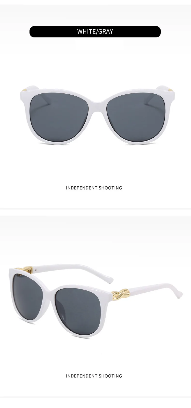 Casual Retro Streetwear Solid Color PC UV400 Protection Oval Frame Full Frame Glasses display picture 13