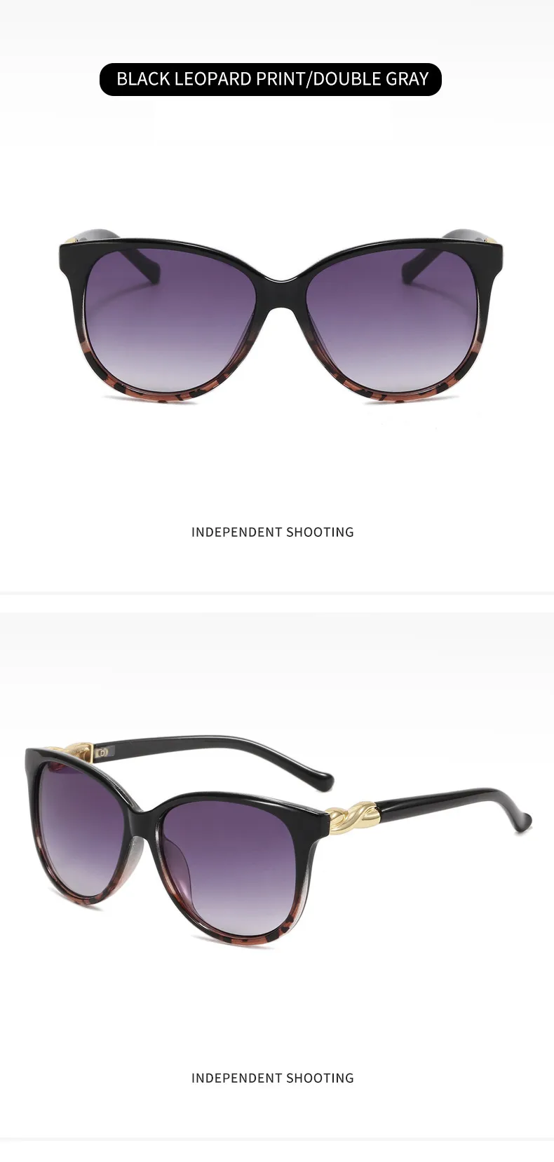 Casual Retro Streetwear Solid Color PC UV400 Protection Oval Frame Full Frame Glasses display picture 8