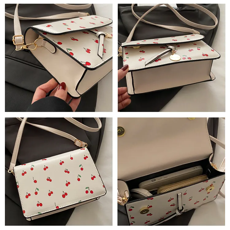 Fresh And Beautiful Fashion Handbag Women's Spring And Summer  New Fashionable Shoulder Crossbody Bag Stylish Joker Small Square Bag display picture 1