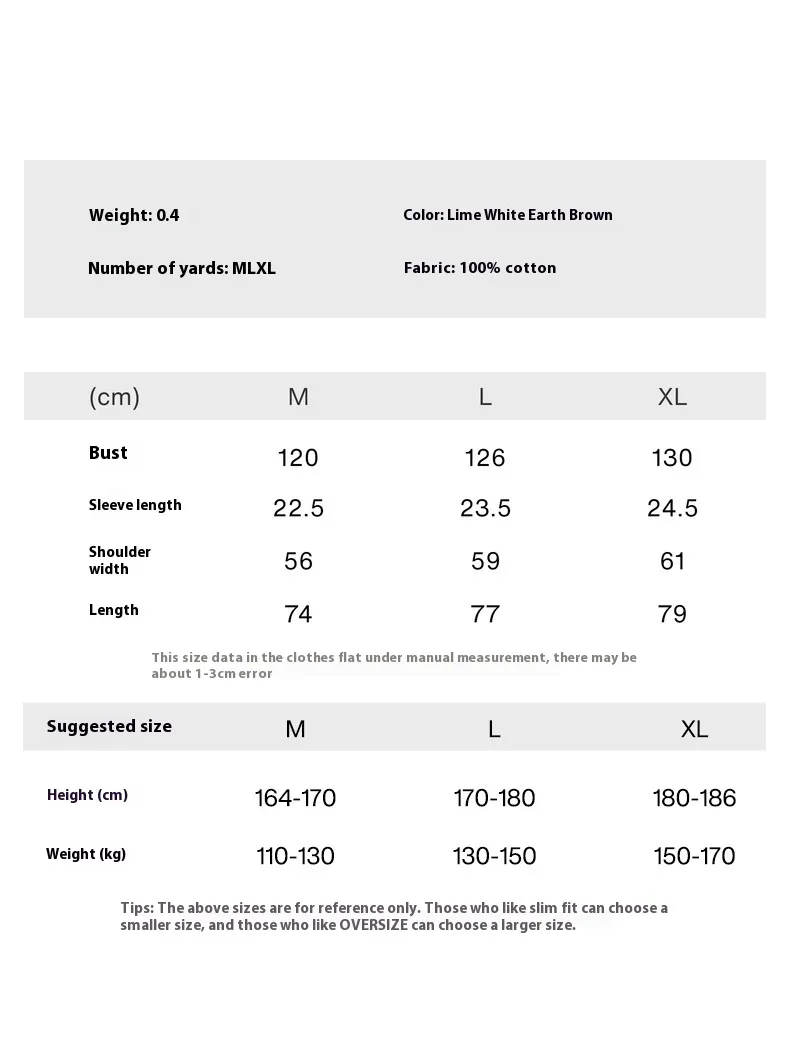 Jie Zhan Men's Wear | Foam Stereo Printed T-shirt  New 265G Heavy Brand Loose Crewneck Short Sleeve display picture 1