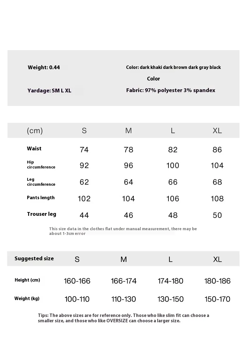 Jie Zhan Men's Wear | American Style Show High Pants  Spring/Summer New Old Money Style Simple Dummy Casual Pocket Pants display picture 1