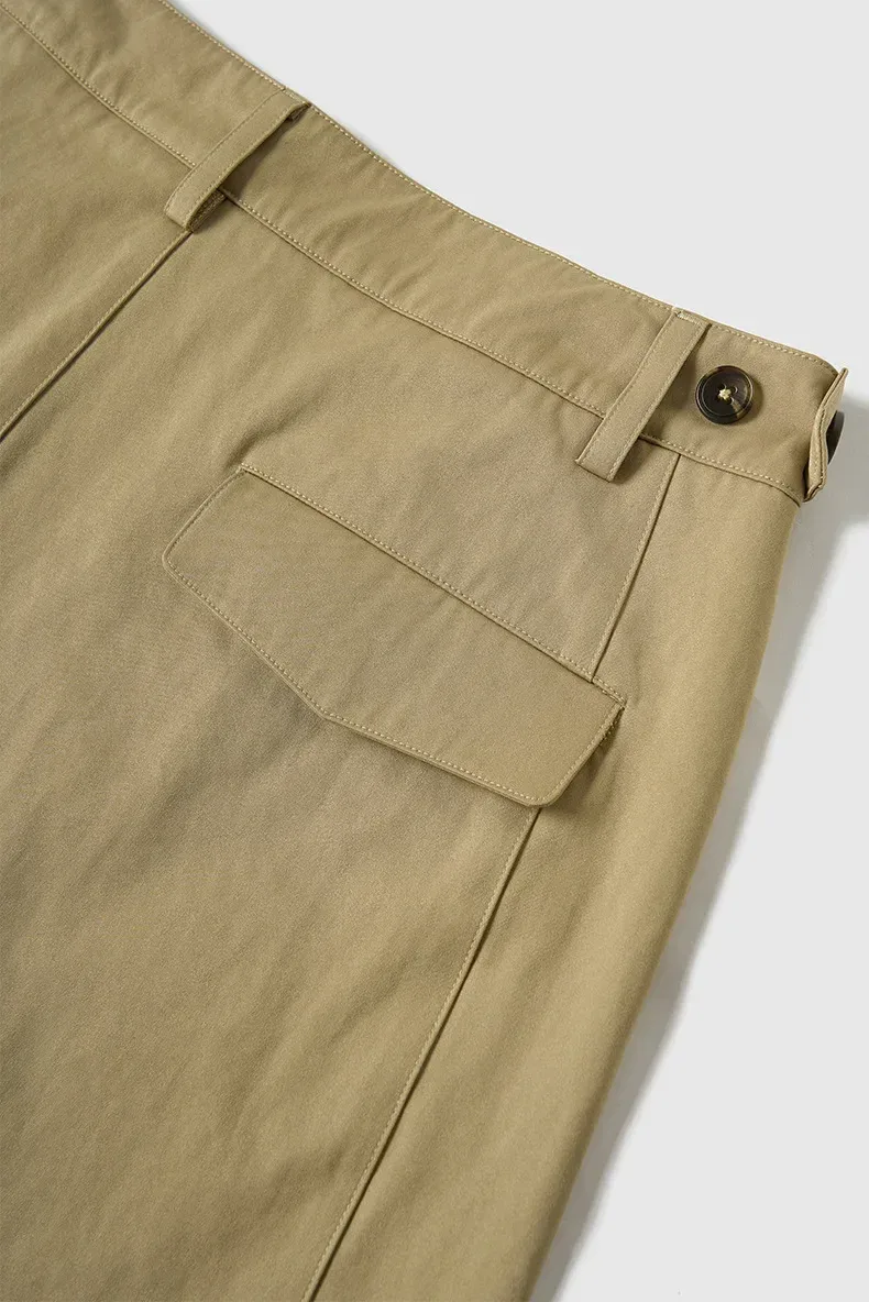 ABS Men's | Stretch Pleated Machete Overalls  Autumn And Winter New New Casual Pants Stretch Anti-wrinkle Wide Leg Pants display picture 6