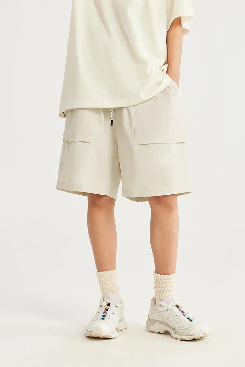 INF Men's Clothing | Stretch Sports Shorts  Spring And Summer New Street Large Pocket Loose Casual Men's Shorts display picture 9