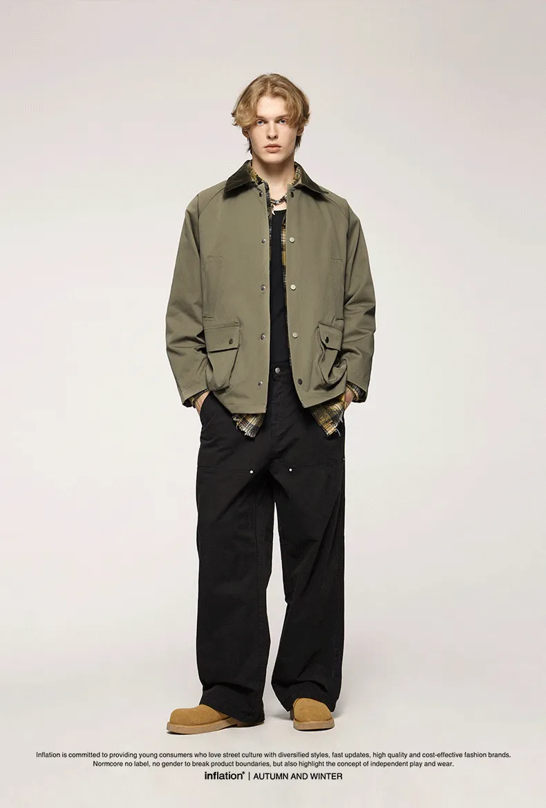 ABS Men's | Stretch Anti-Wrinkle Hunting Jacket  Autumn And Winter New Detroit Tooling Anti-Wrinkle Large Pocket Jacket display picture 2