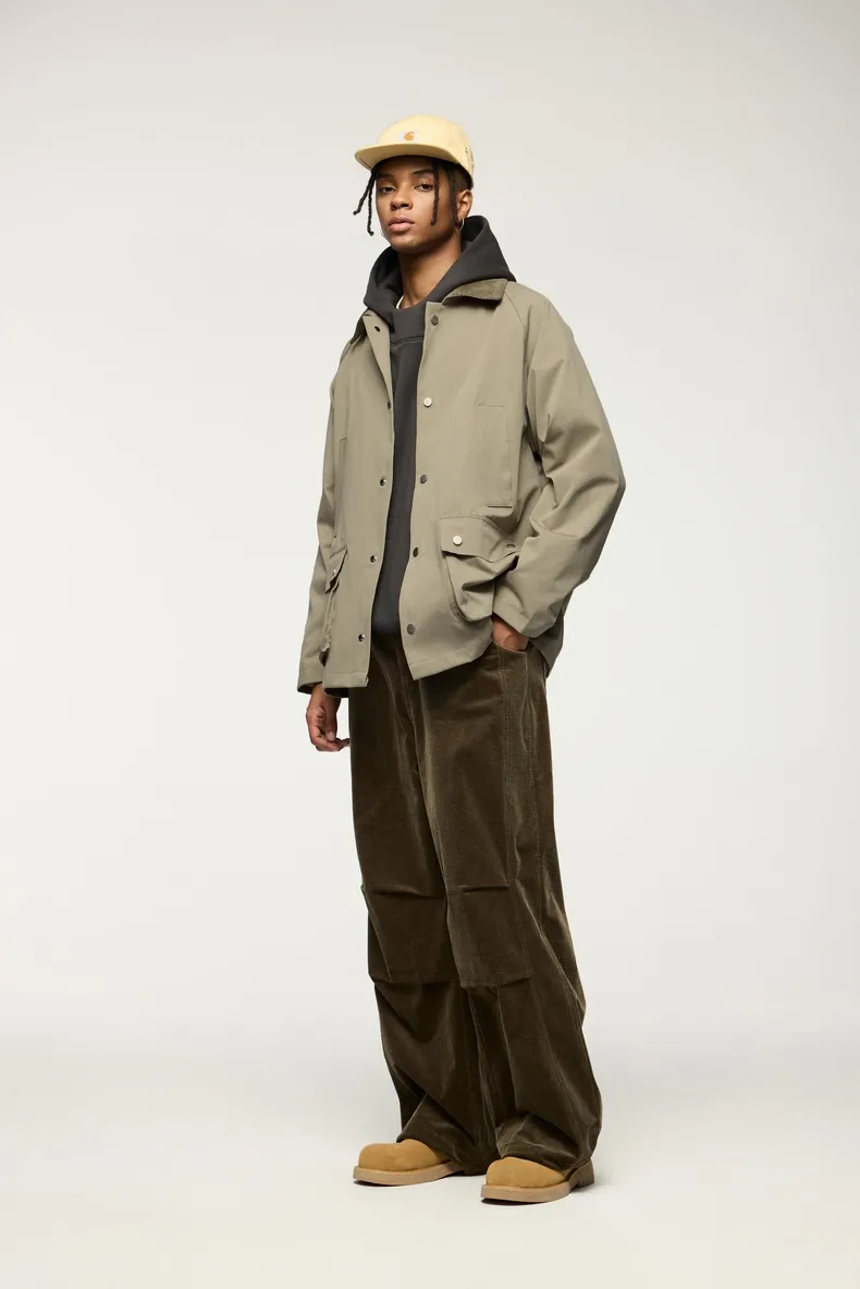 ABS Men's | Stretch Anti-Wrinkle Hunting Jacket  Autumn And Winter New Detroit Tooling Anti-Wrinkle Large Pocket Jacket display picture 7