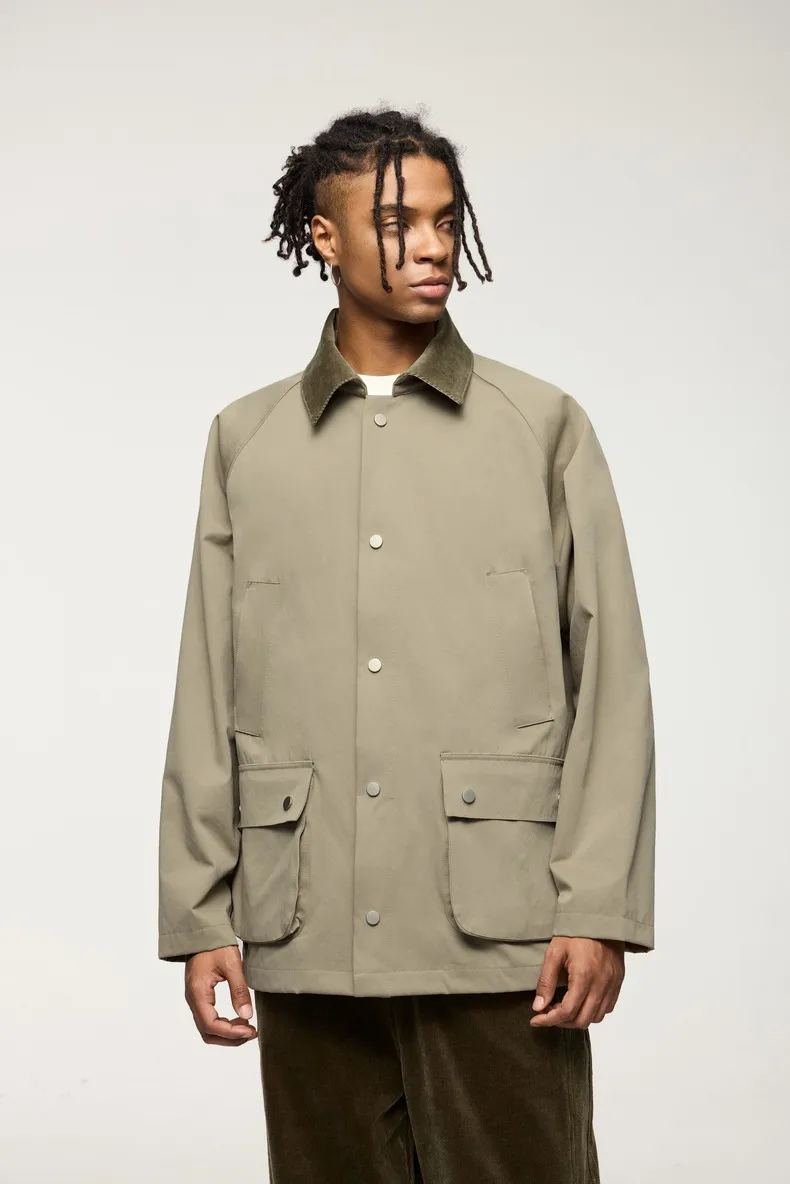 ABS Men's | Stretch Anti-Wrinkle Hunting Jacket  Autumn And Winter New Detroit Tooling Anti-Wrinkle Large Pocket Jacket display picture 9