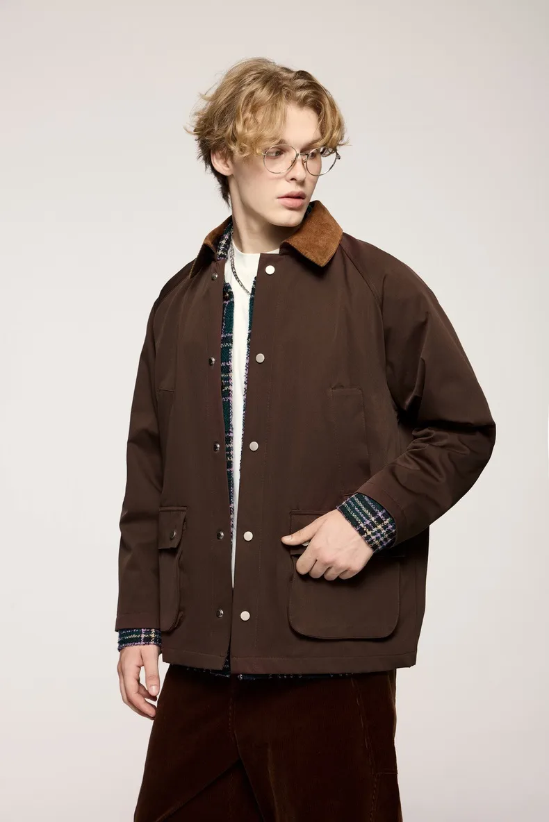 ABS Men's | Stretch Anti-Wrinkle Hunting Jacket  Autumn And Winter New Detroit Tooling Anti-Wrinkle Large Pocket Jacket display picture 20