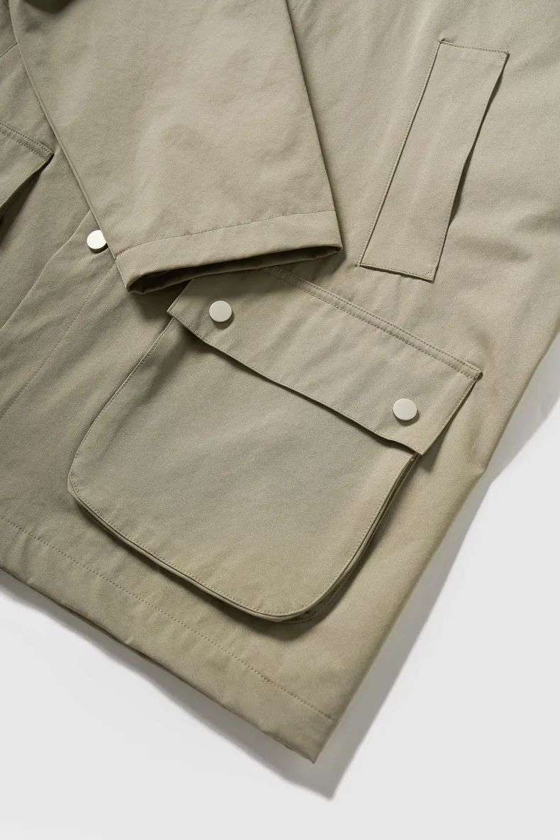 ABS Men's | Stretch Anti-Wrinkle Hunting Jacket  Autumn And Winter New Detroit Tooling Anti-Wrinkle Large Pocket Jacket display picture 33