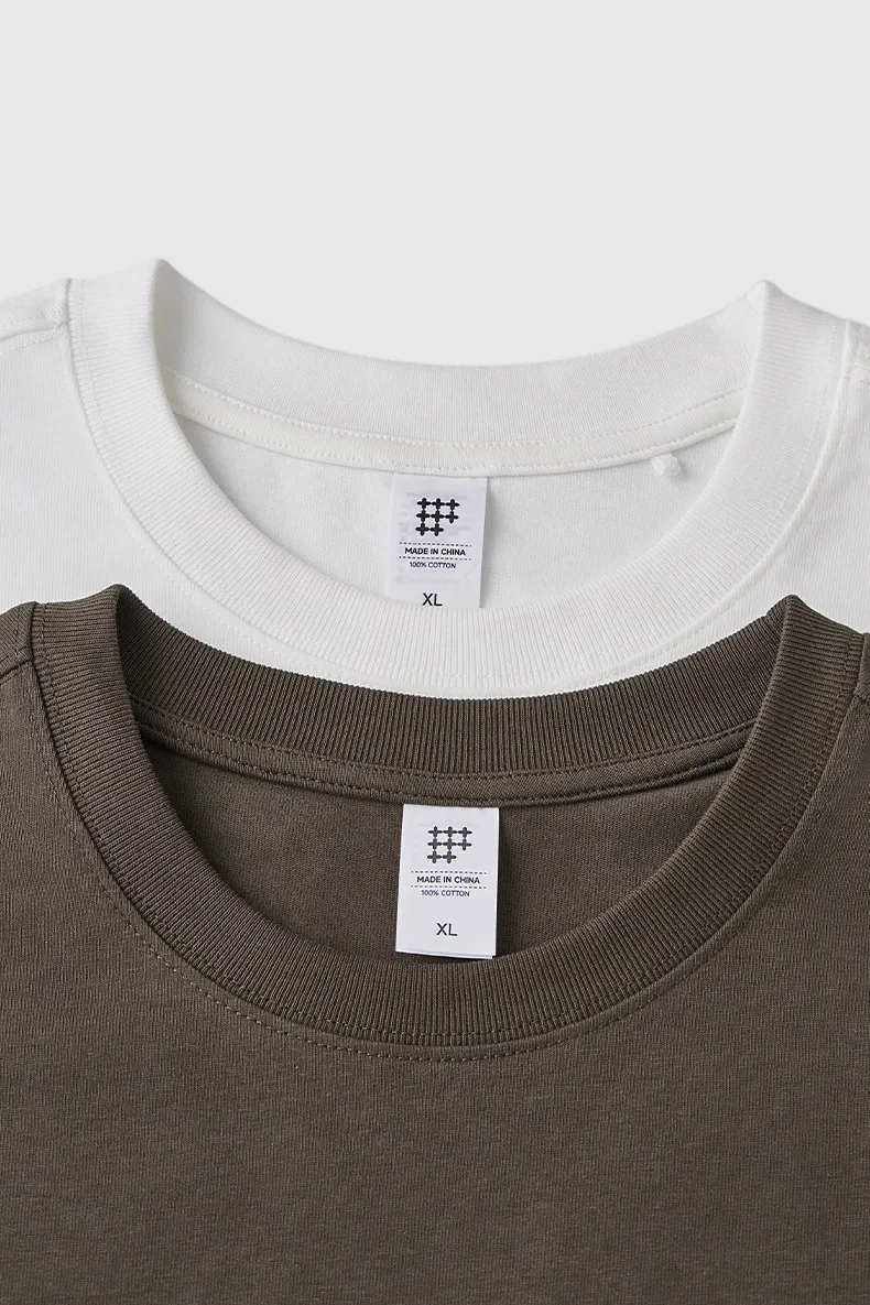 Jie Zhan Men's Wear | Foam Stereo Printed T-shirt  New 265G Heavy Brand Loose Crewneck Short Sleeve display picture 15