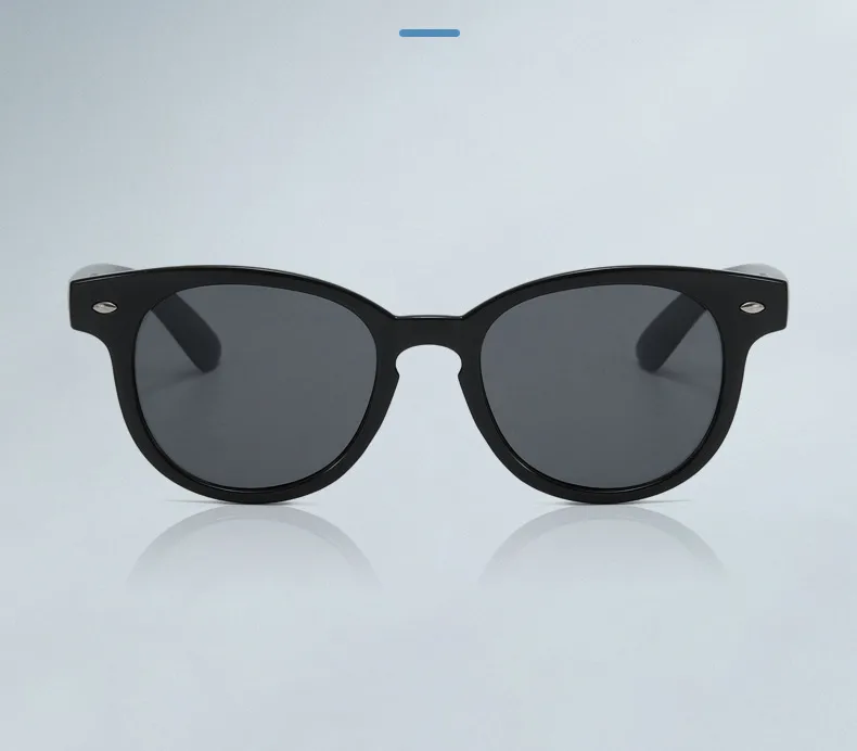 Casual Retro Classic Style Solid Color PC UV400 Protection Oval Frame Full Frame Glasses display picture 3