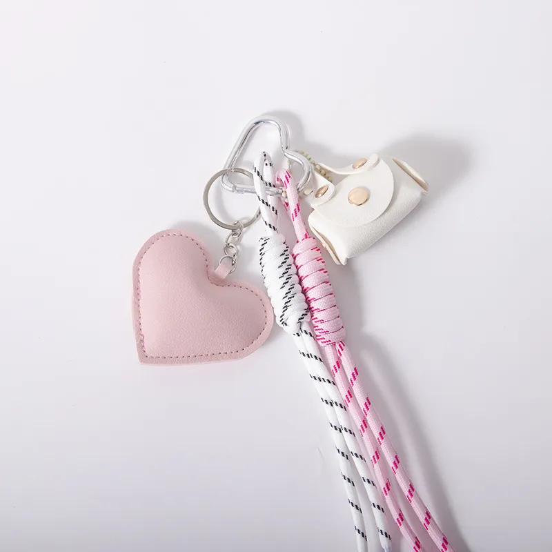 MIU Department Light Luxury Crocodile Pattern Love Bag Pendant Five-pointed Star Flower Woven Hand Rope Bag Accessories Wholesale Factory display picture 11