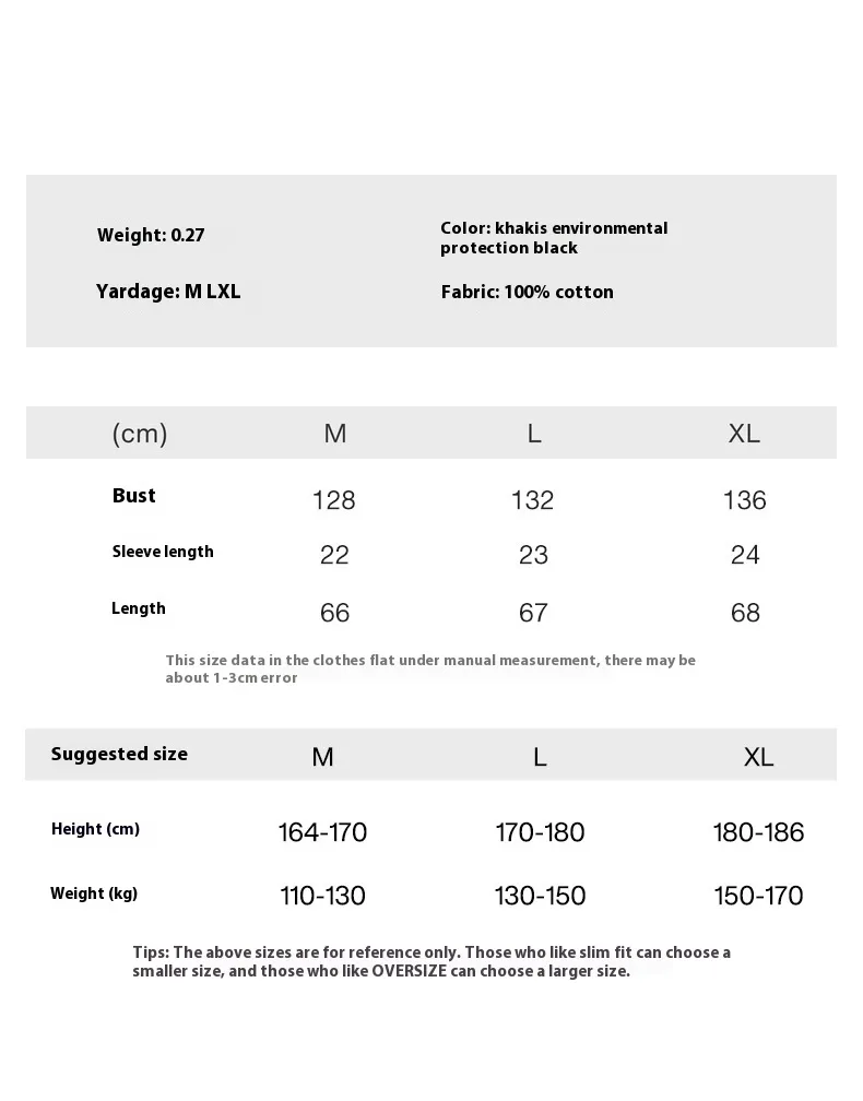 Jie Zhan Men's Wear | Boxy Short Wash Cut Print T-shirt 25 Spring/Summer New American Heavy Short Sleeve Five-point Sleeve display picture 1