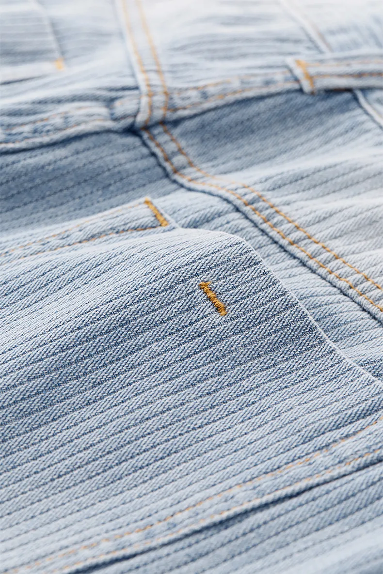 Jiezhan Men's Wear | Bamboo Scimitar Jeans 25 Spring And Summer New Clenfit Street Wide Leg Pants Loose Casual Pants display picture 11
