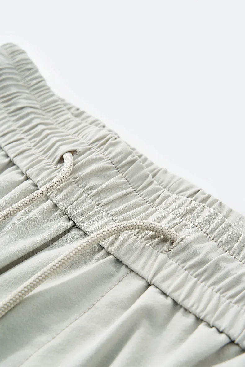 Jie Zhan Men's Wear | Four-sided Elastic Quick-drying Air-conditioning Pants  Spring/Summer New Cool Quick-drying Paratroopers Workwear Ice Silk Pants display picture 9