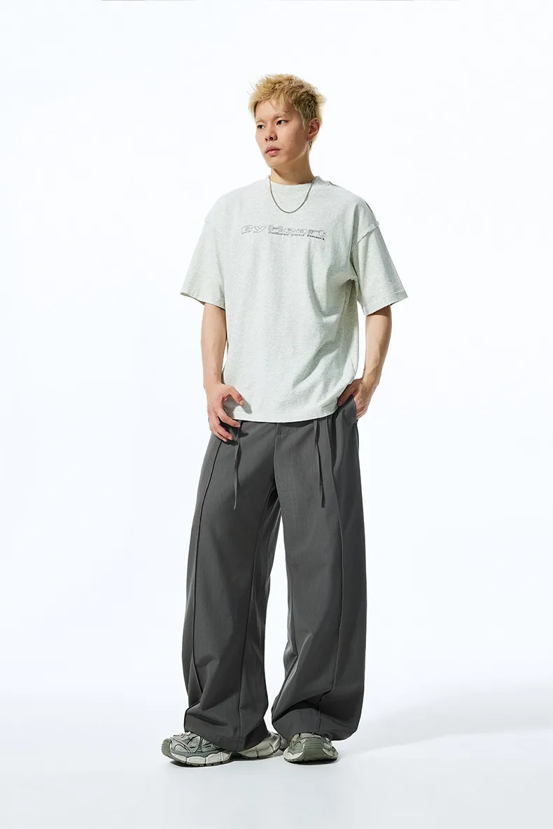 Jiezhan Men's Wear | Machete Wide Leg Pants 25 Spring And Summer New American Street Workwear Cleanfit Casual Pants display picture 6