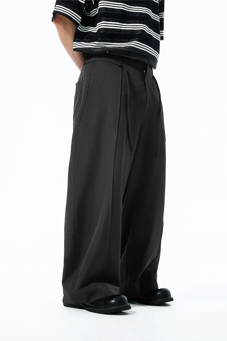 Jiezhan Men's Wear | Machete Wide Leg Pants 25 Spring And Summer New American Street Workwear Cleanfit Casual Pants display picture 8