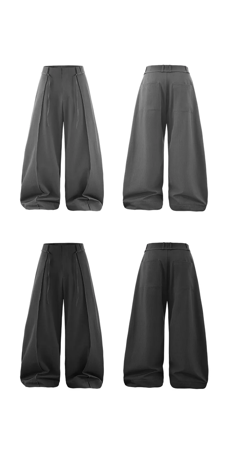 Jiezhan Men's Wear | Machete Wide Leg Pants 25 Spring And Summer New American Street Workwear Cleanfit Casual Pants display picture 9