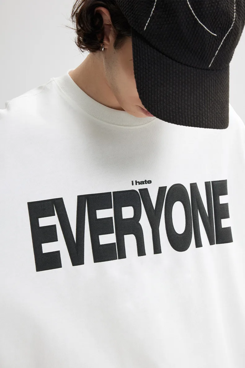 Jie Zhan Men's Wear | 265G American Foam Printing Wide T-shirt  Spring/Summer New Street Tide Brand Heavy Short Sleeve display picture 15