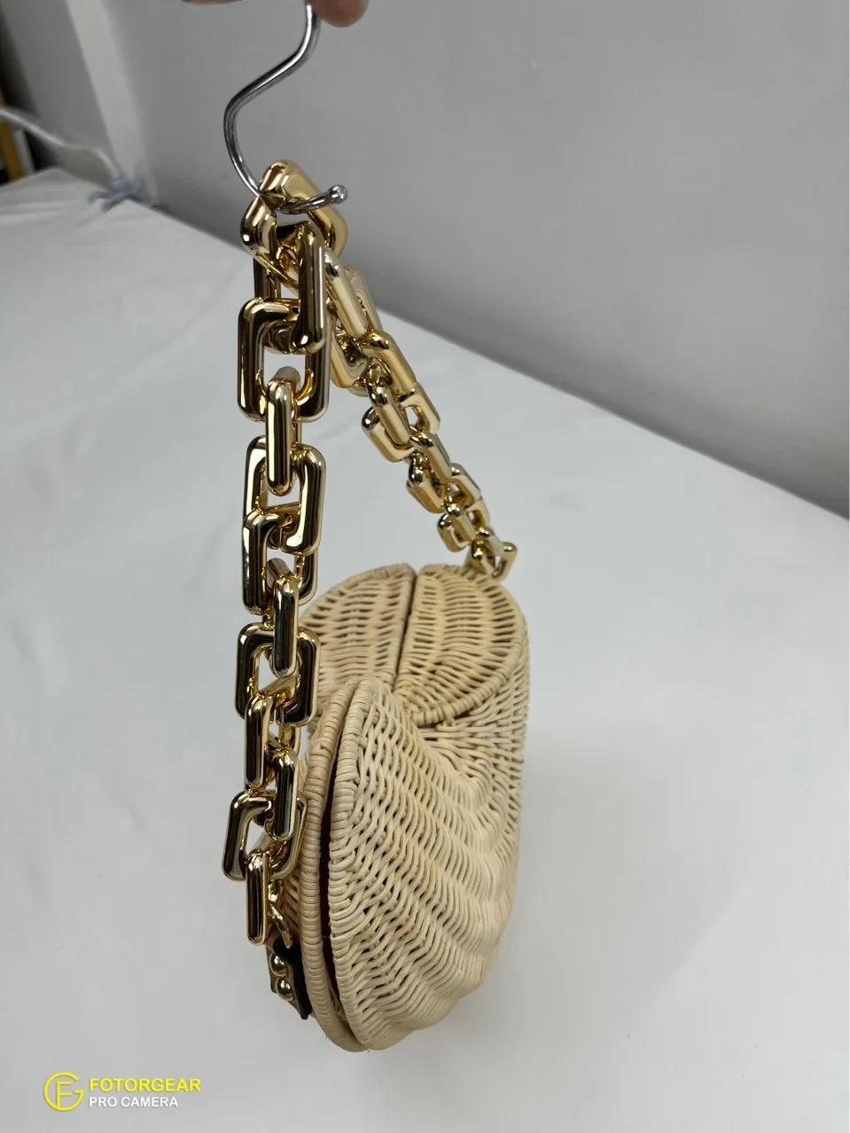 New Rattan Bag Conch Hand-woven Shell Bag Retro Trendy Shoulder Bag  Fashion Handbag display picture 2