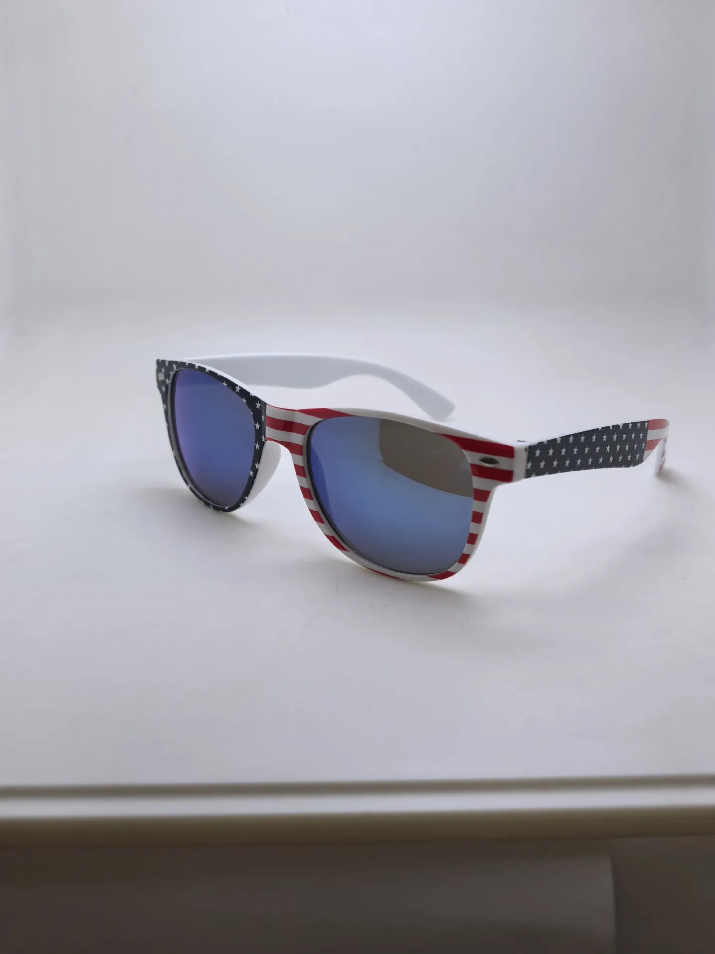 Sunglasses  Rice Nails Flag Glasses Ball Party American Flag Sunglasses Independence Day UV400 display picture 8