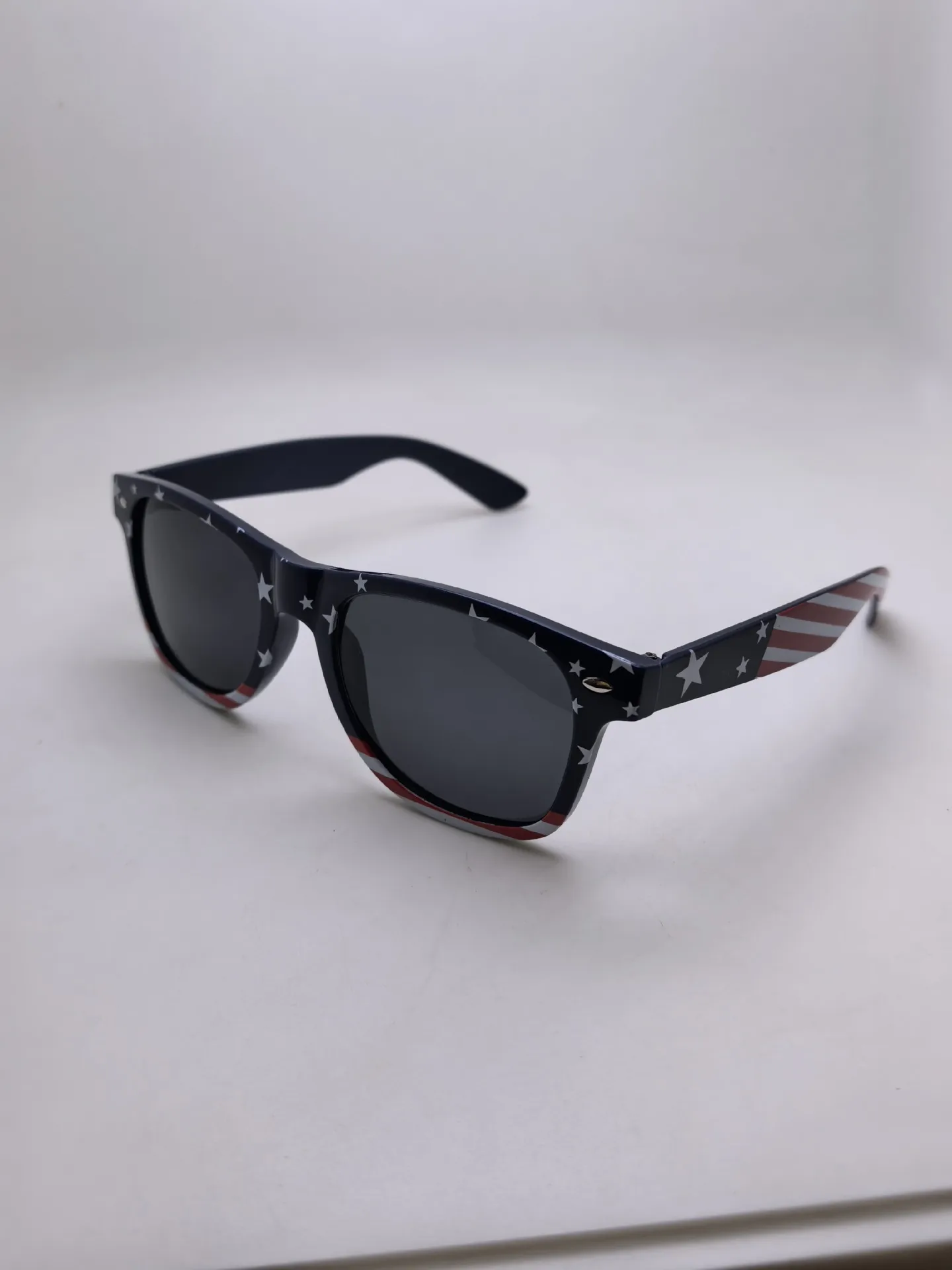 Sunglasses  Rice Nails Flag Glasses Ball Party American Flag Sunglasses Independence Day UV400 display picture 12