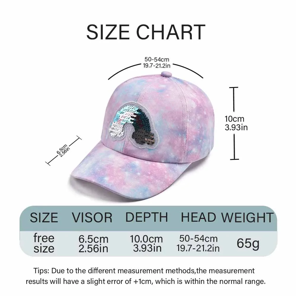 Children Unisex Cute Rainbow Baseball Cap display picture 2