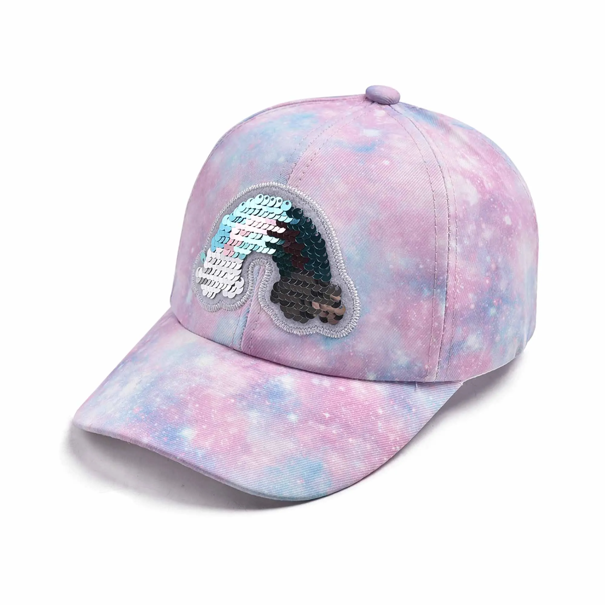 Children Unisex Cute Rainbow Baseball Cap display picture 4