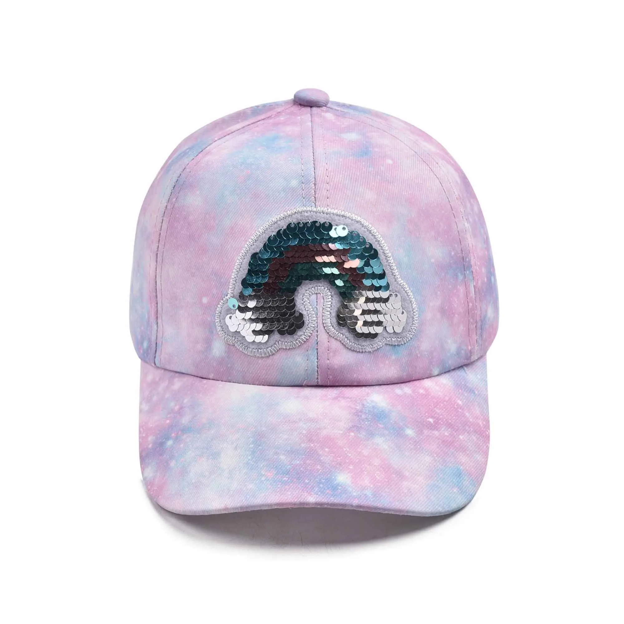 Children Unisex Cute Rainbow Baseball Cap display picture 7