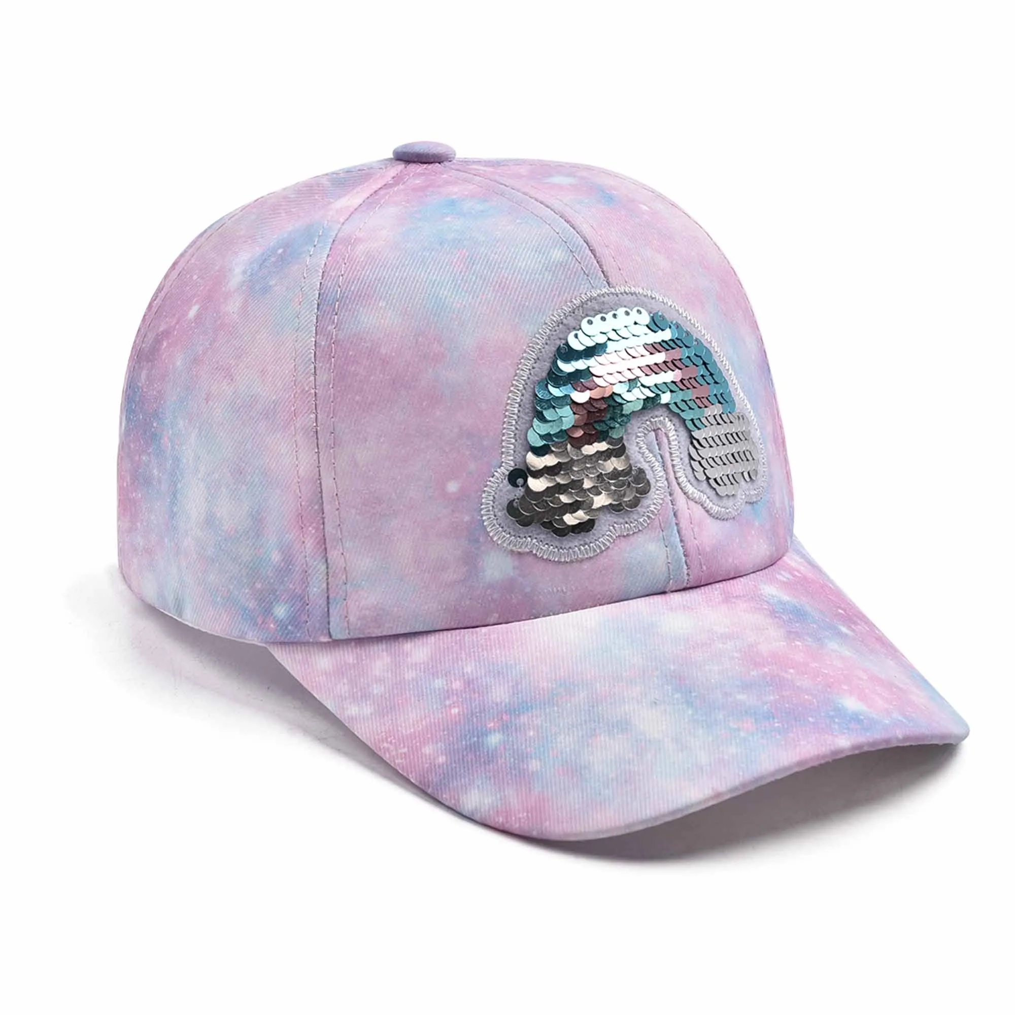 Children Unisex Cute Rainbow Baseball Cap display picture 6