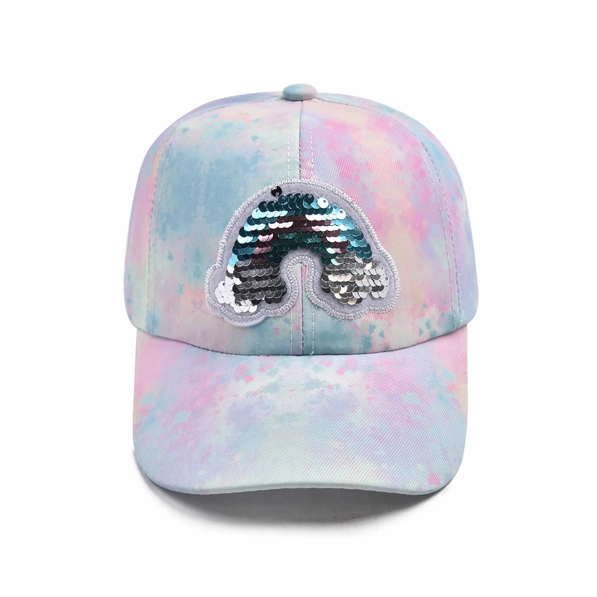 Children Unisex Cute Rainbow Baseball Cap display picture 11