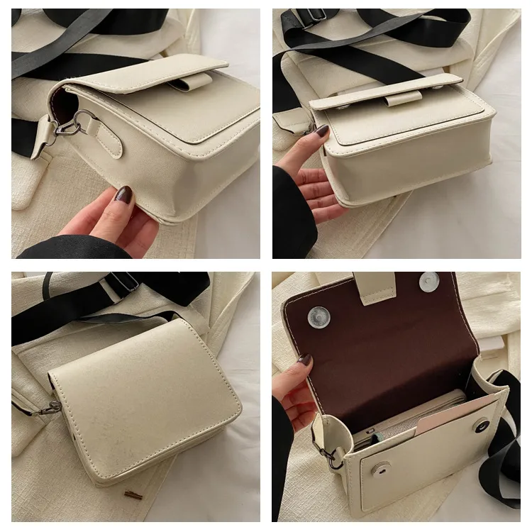 Spring New Simple Fashion Shoulder Bag Simple Bag Women's Simple Fashion Crossbody Bag Fashion Mobile Phone Bag display picture 1