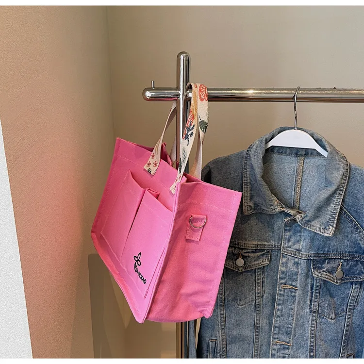 Tote Bag New New-style Casual Handbag Simple All-match Student Class Commuter Shoulder Crossbody Bag For Women display picture 1