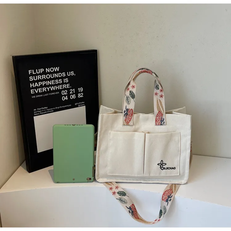 Tote Bag New New-style Casual Handbag Simple All-match Student Class Commuter Shoulder Crossbody Bag For Women display picture 3